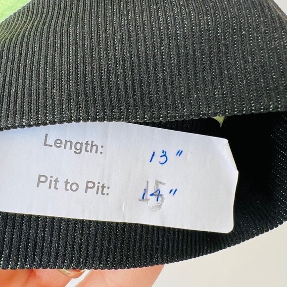 LULULEMON Reversible Ebb & flow bra in Green/black chevron L33 - Picture 8 of 8